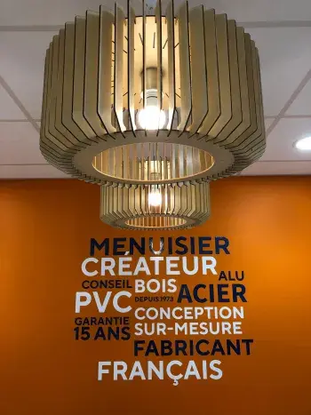 luminaire menuisier créateur cholet